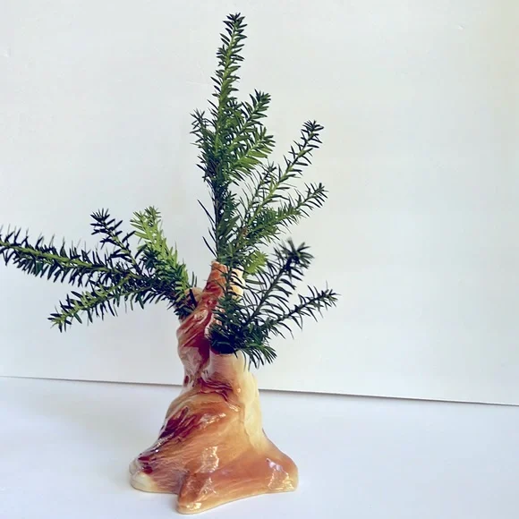 Vintage Tree Vase Handmade OOAK - Picture 2 of 16